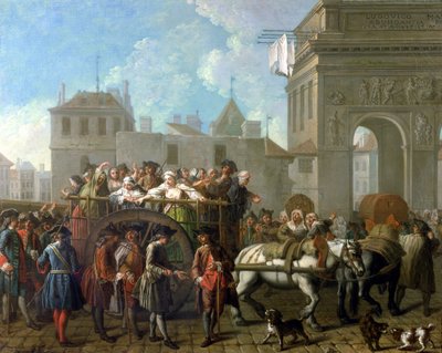 Transport of Prostitutes to the Salpetriere by Étienne Jeaurat